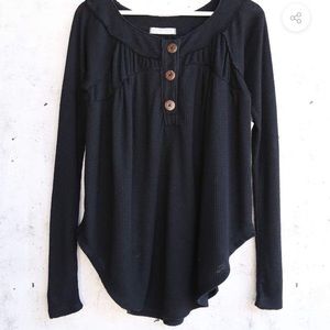Free People Must Have Waffle Henley